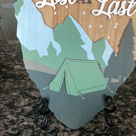 ASHLAND LOST AT LAST WALL DECOR NWT - Picture 2 of 6